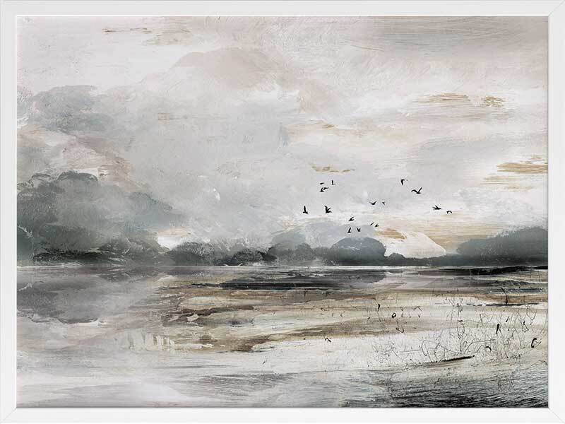 Morning View Framed Art Print