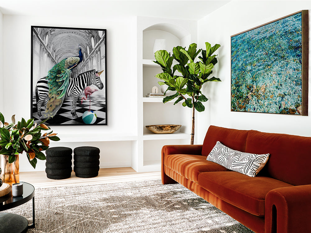 The Shallows - Oak Box Frame Canvas - 90x120 - Landscape