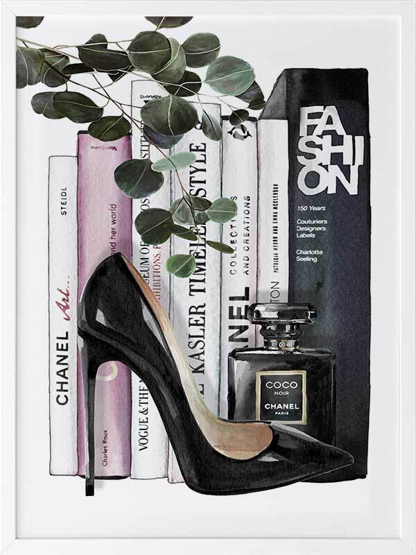 Passion For Fashion Framed Art Print