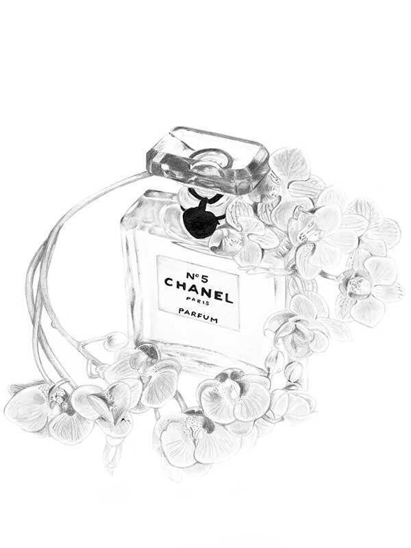 Chanel Bottle Canvas Art Print