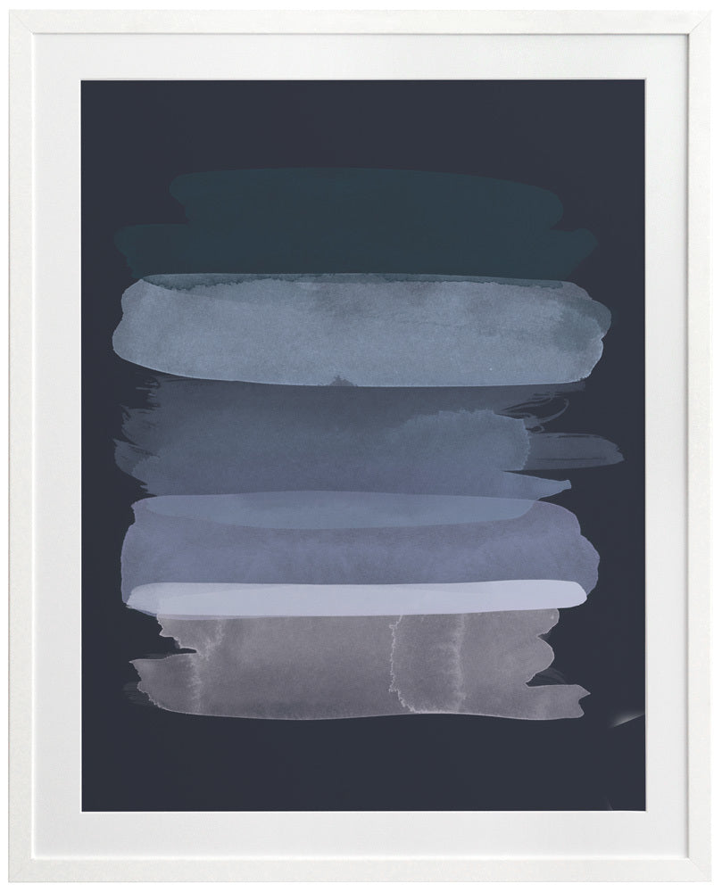 Black Satin Framed Art Print