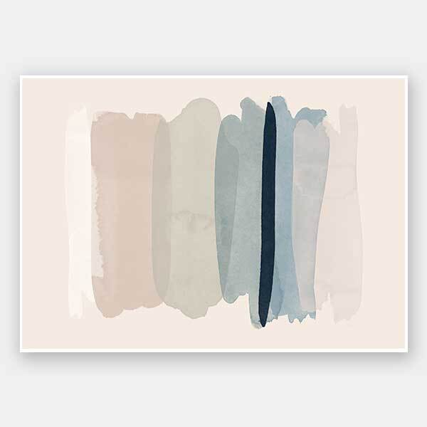 Lines In The Sand Unframed Art Print