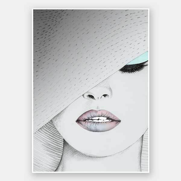 Urbane Silver Unframed Art Print