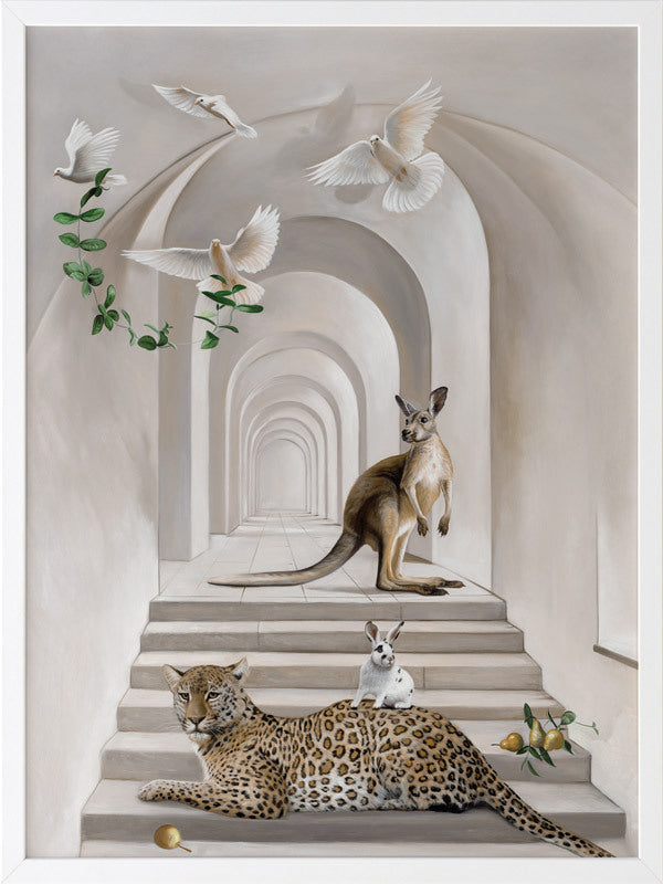 Menagerie Framed Art Print