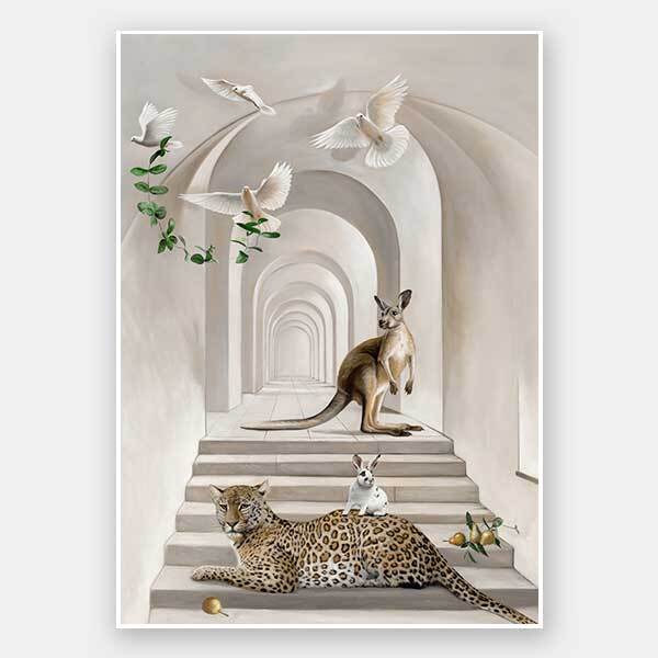Menagerie Unframed Art Print