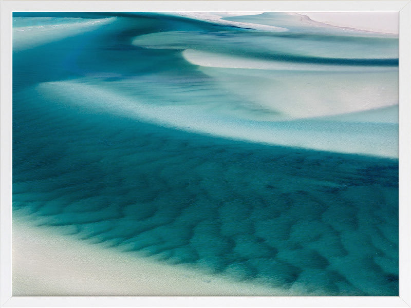 Pure Shores Framed Art Print