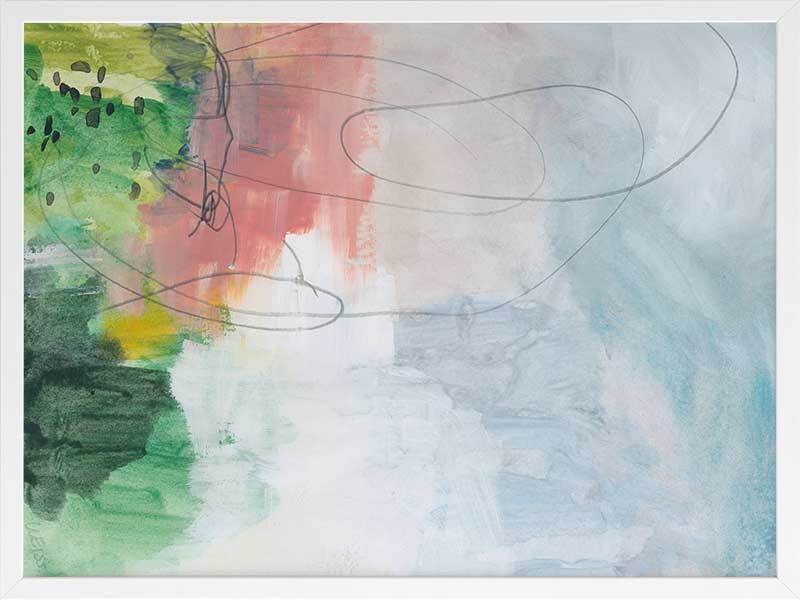 Cotton Candy II Framed Art Print