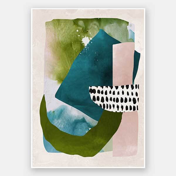 Paper Towns II Unframed Art Print