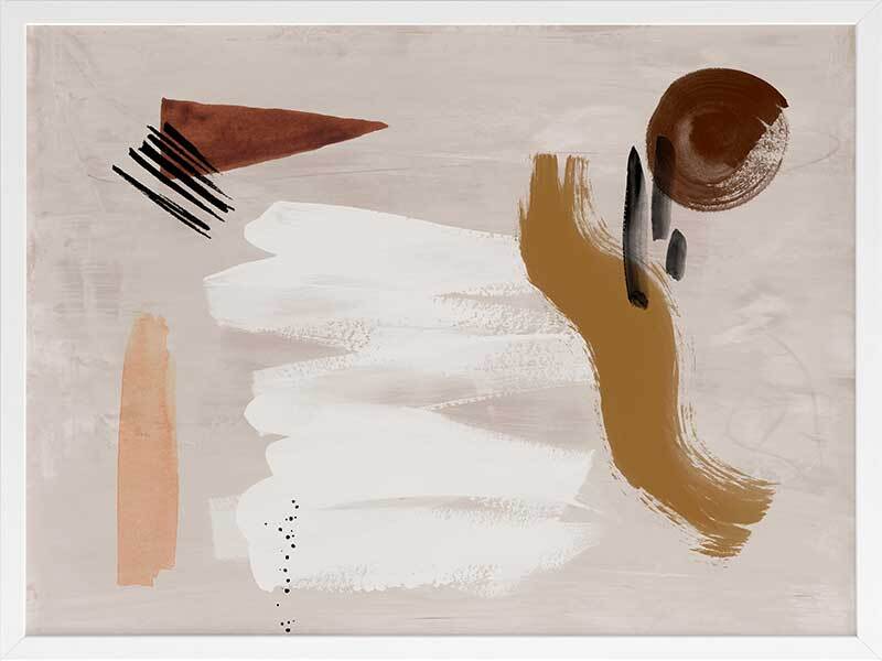 Dig Site I Framed Art Print