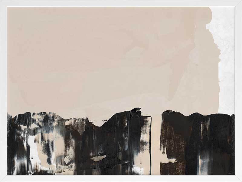 Mudslide III Framed Art Print