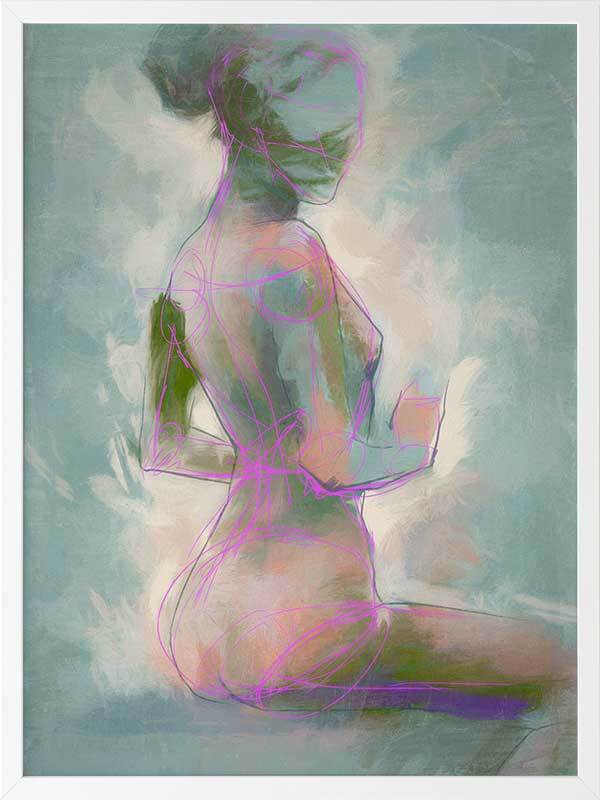 Radiant Framed Art Print