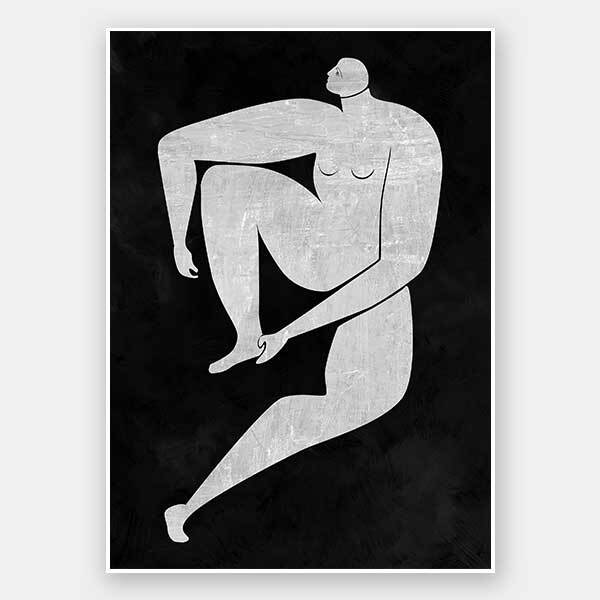 Monique Cut-Out I Unframed Art Print