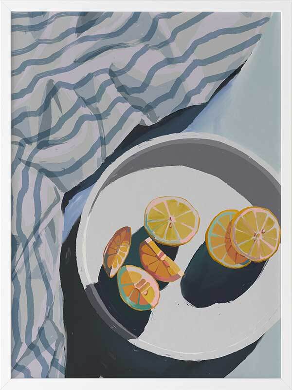 Orange You Glad Framed Art Print