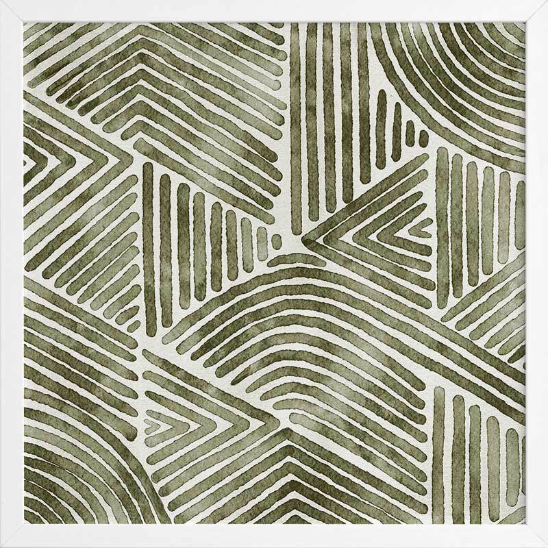 On Repeat III Framed Art Print