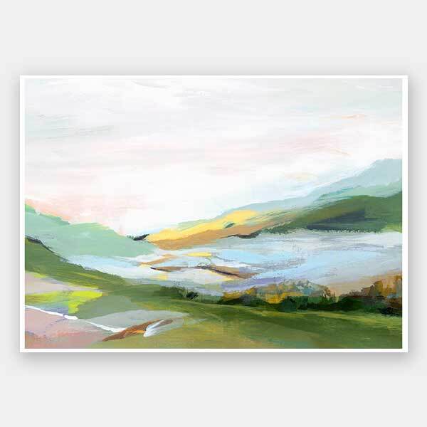 Rolling Hills II Unframed Art Print