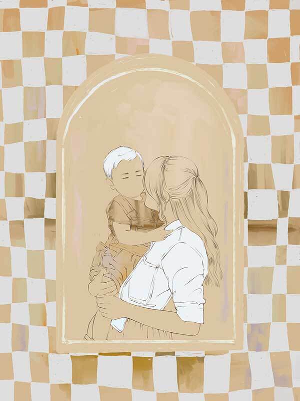 Catch Up Canvas Art Print