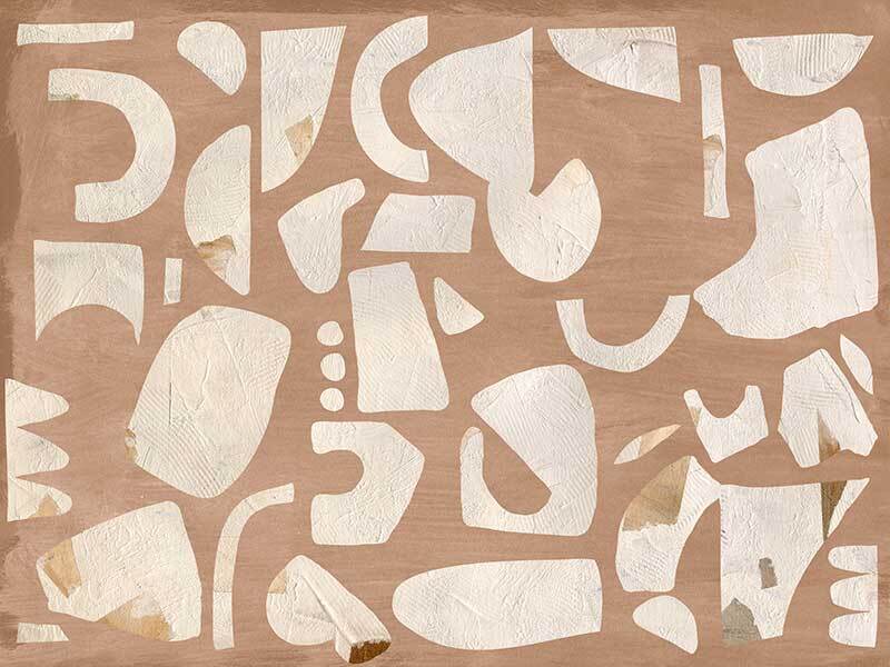 Embracing Asymmetry Neutral I Canvas Art Print