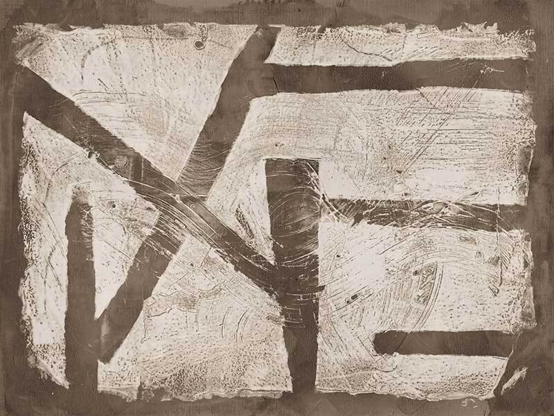 The Strength of Natural Beauty Brown II Canvas Art Print