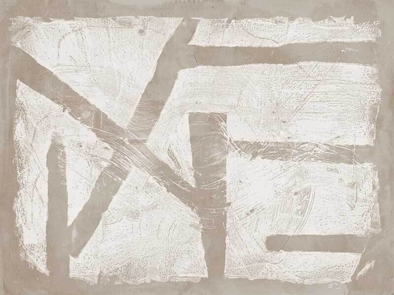 The Strength of Natural Beauty Grey II Canvas Art Print