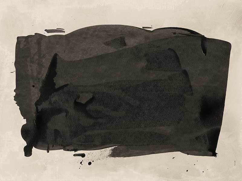 The Poetry of the Imperfect Black II Canvas Art Print