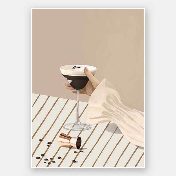 Give Me My Espresso Martini Unframed Art Print