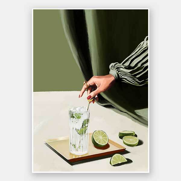 Mojito Unframed Art Print