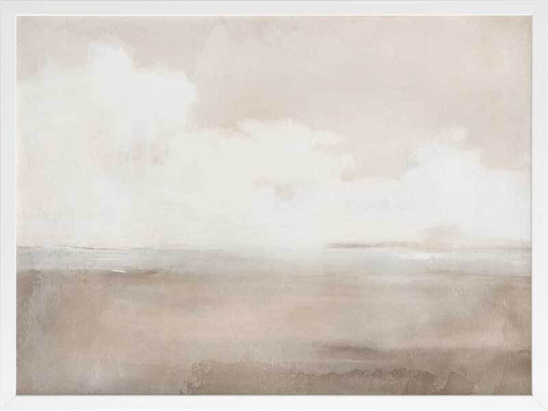 Delicate Horizons Framed Art Print