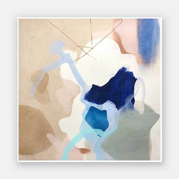 Piecing Together Memories I Unframed Art Print