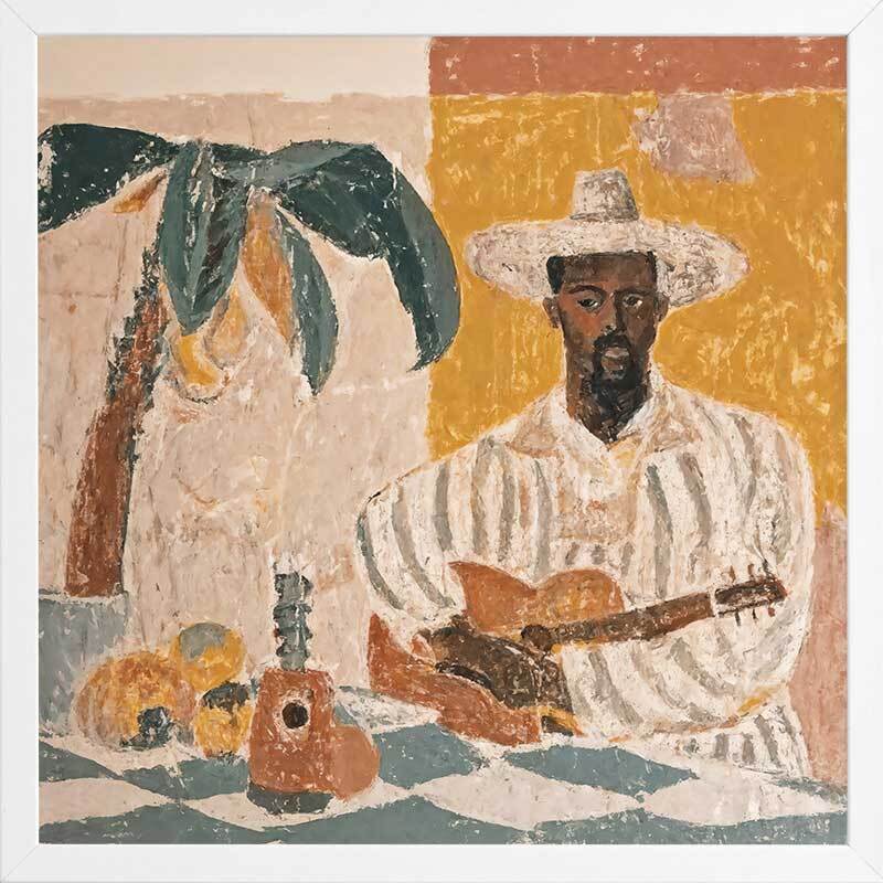 Mariachi at Midnight Framed Art Print