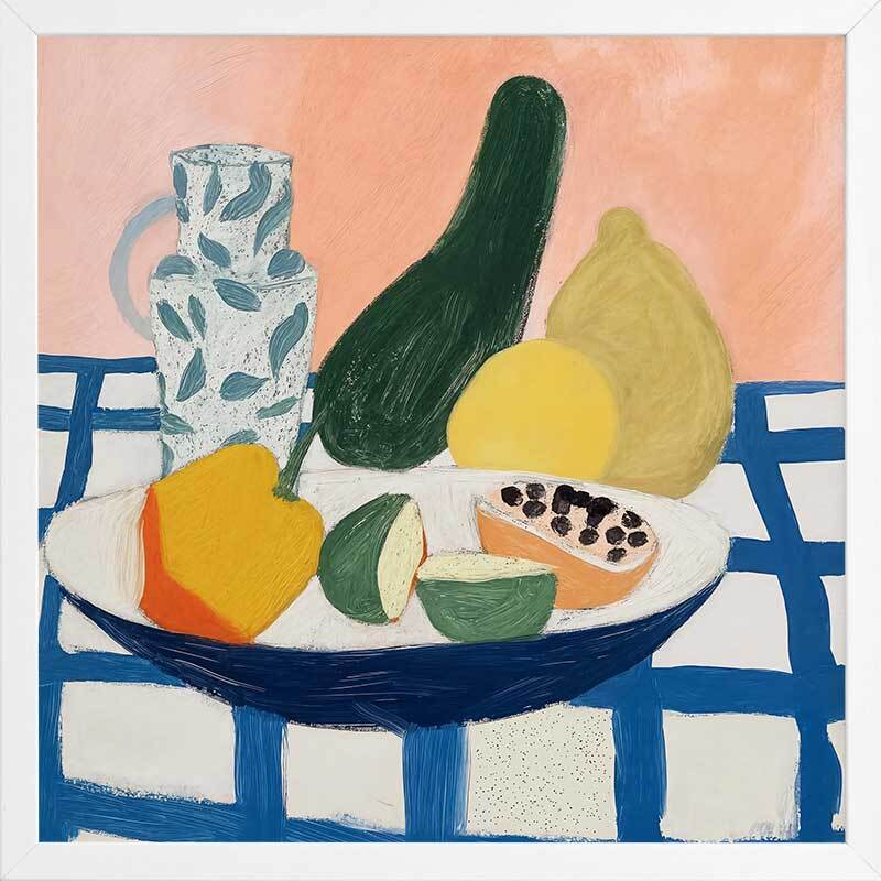 Vamos Framed Art Print