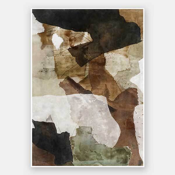 Mirrored Terrain I Unframed Art Print