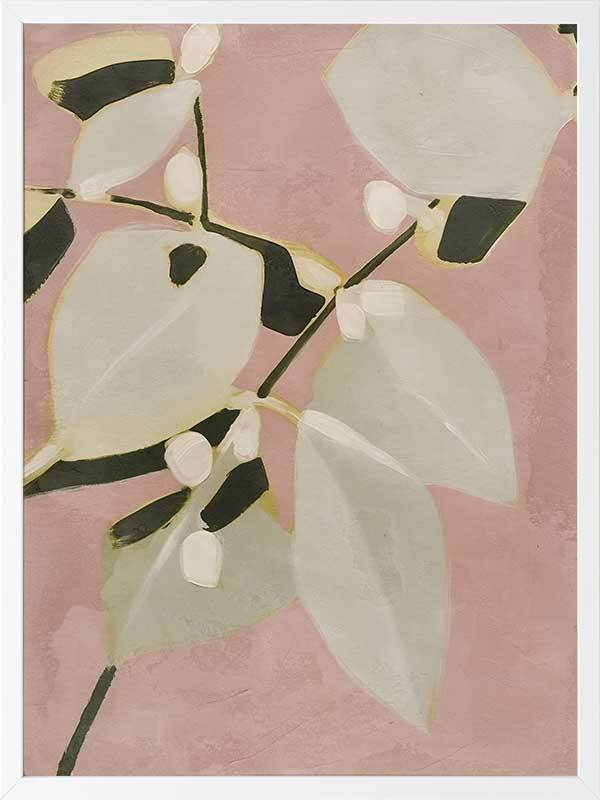 Sweet Leaves I Framed Art Print