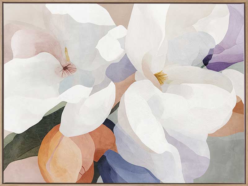 Silk Petals I Canvas Art Print