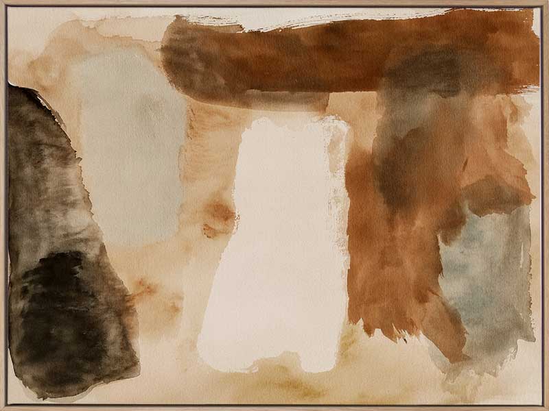 Brushed By Time II Canvas Art Print