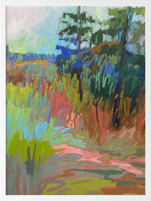 Out There Framed Art Print