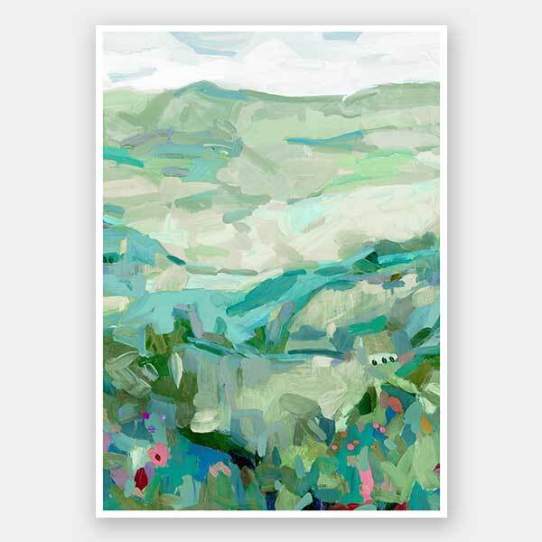 Rolling Sage Unframed Art Print