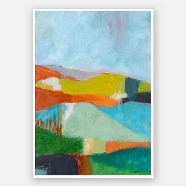 North Bay Hills Unframed Art Print