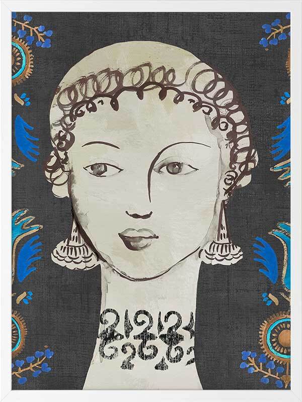 Astrea Framed Art Print