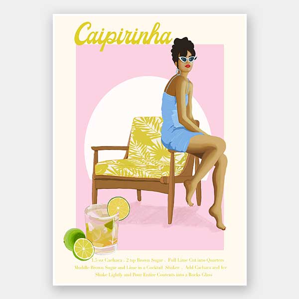 Caipirinha Unframed Art Print