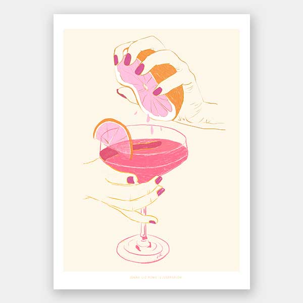 Cocktail II Unframed Art Print