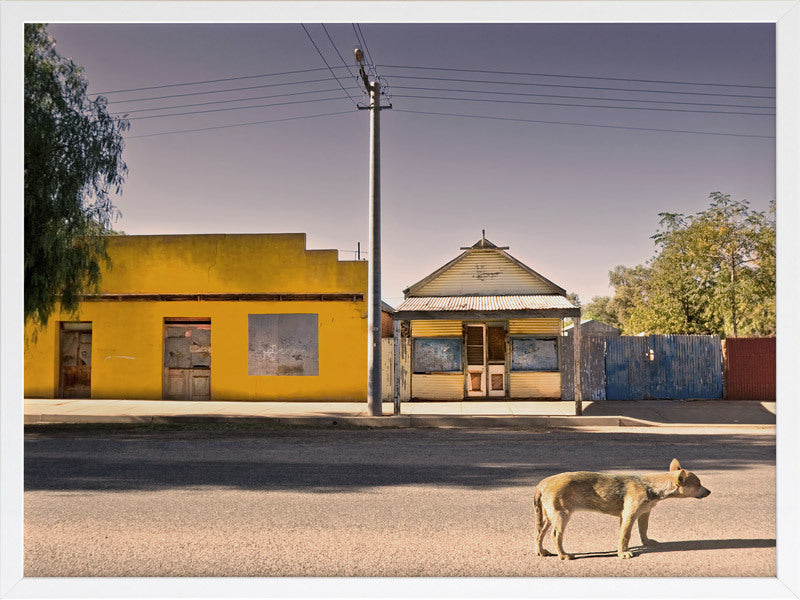 The Last to Leave Framed Art Print