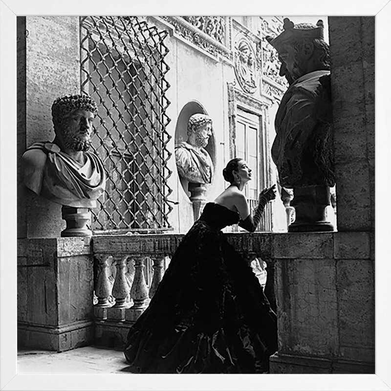 Simonetta Silk Framed Art Print