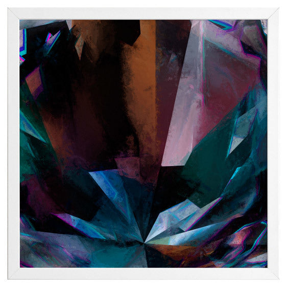 Crystal Nightshade Framed Art Print