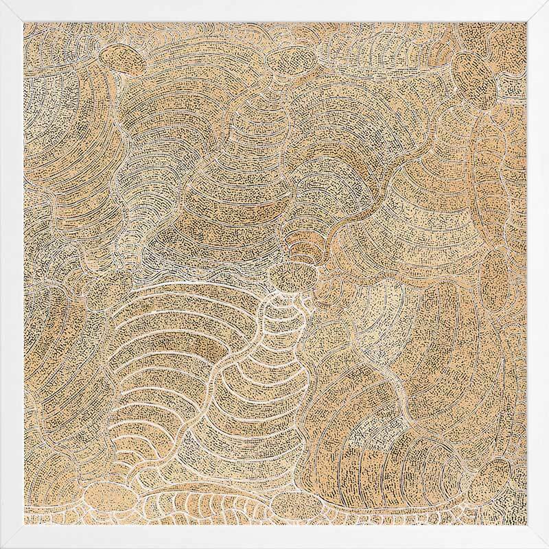 Janganpa Jukurrpa III Framed Art Print