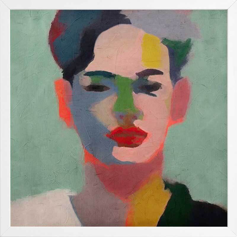 Chromatic Gaze Framed Art Print