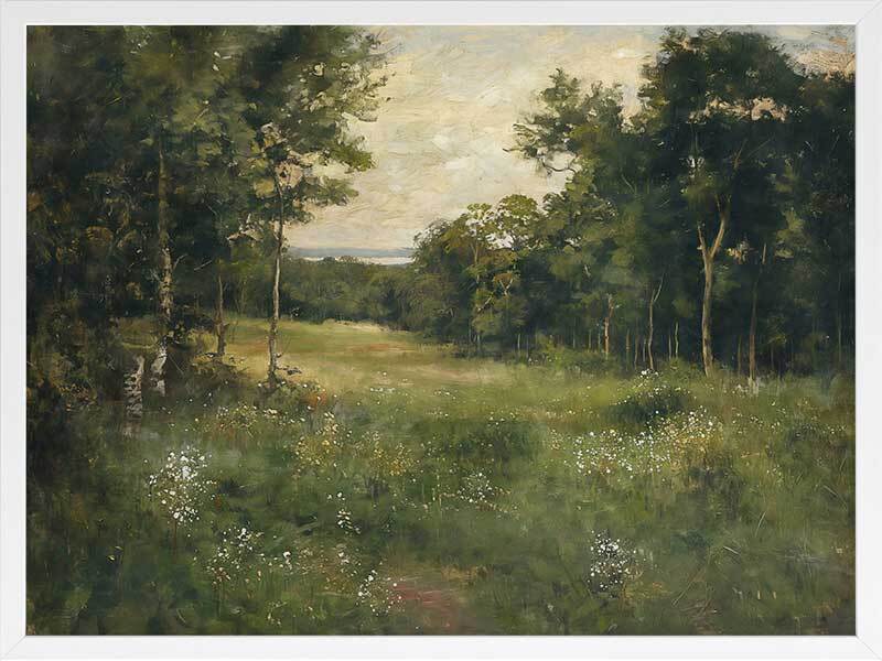 Spring Meadows Framed Art Print