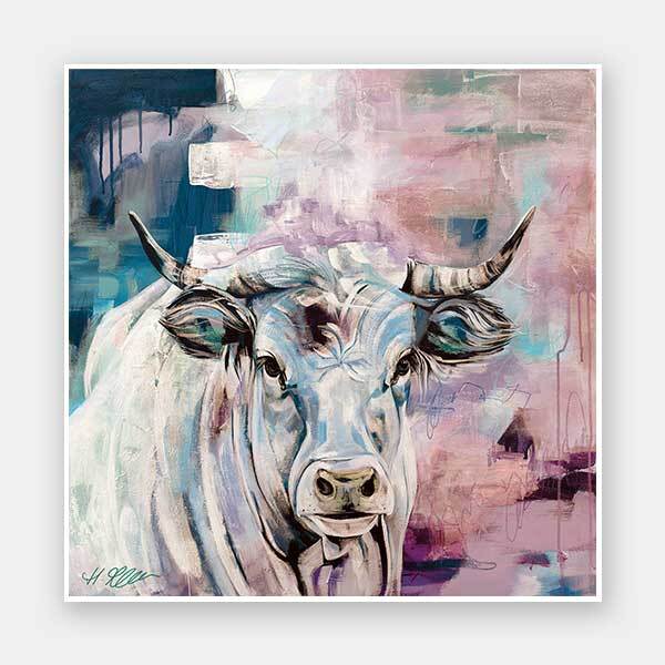 State Of Grace Pastel Pink Unframed Art Print
