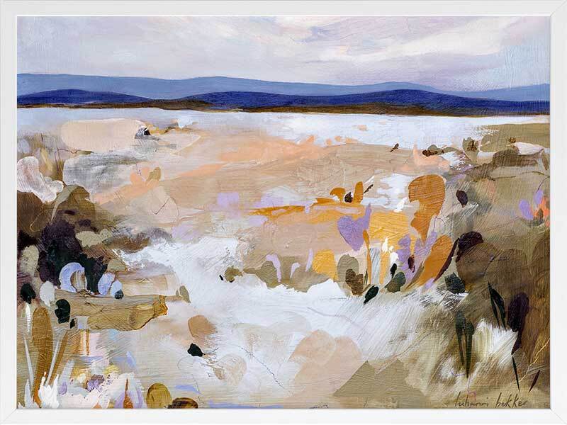 Ochre and Purple Cederberg Framed Art Print