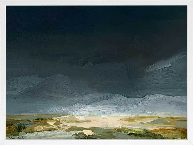 Peace in the Storm Framed Art Print