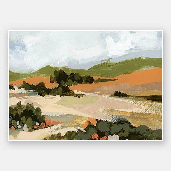 Rolling Hills I Unframed Art Print